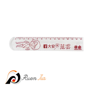 透明半圓尺 廣告尺