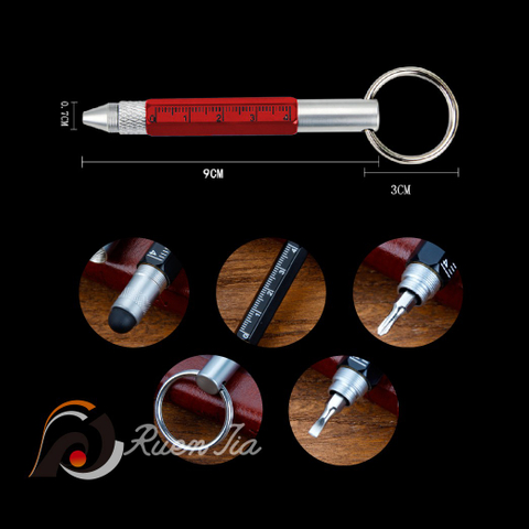 多功能六合一工具筆