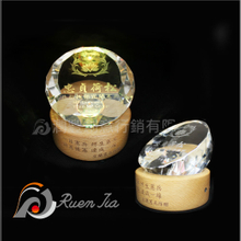 LED發光水晶座