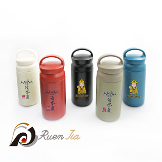 手提不鏽鋼保溫杯350ml