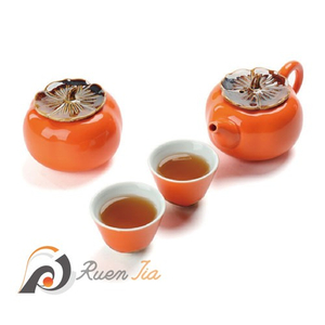 柿柿如意陶瓷茶具套組