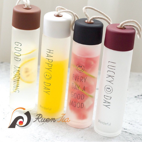 磨砂款玻璃水杯