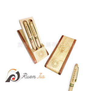 木製白楓木拼木筆架