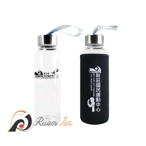 玻璃隨身瓶+潛水布套